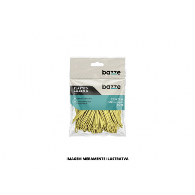 ELASTICO - BAZZE - N18 PLBG AMARELO 120UN